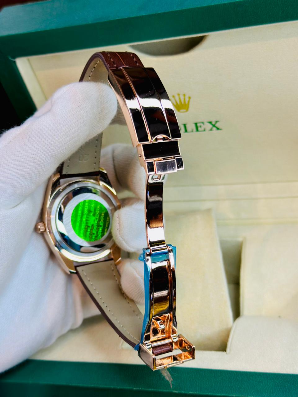 ROLEX LEATHER STRIPS