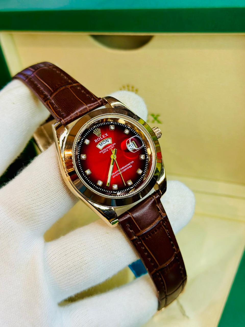 ROLEX LEATHER STRIPS