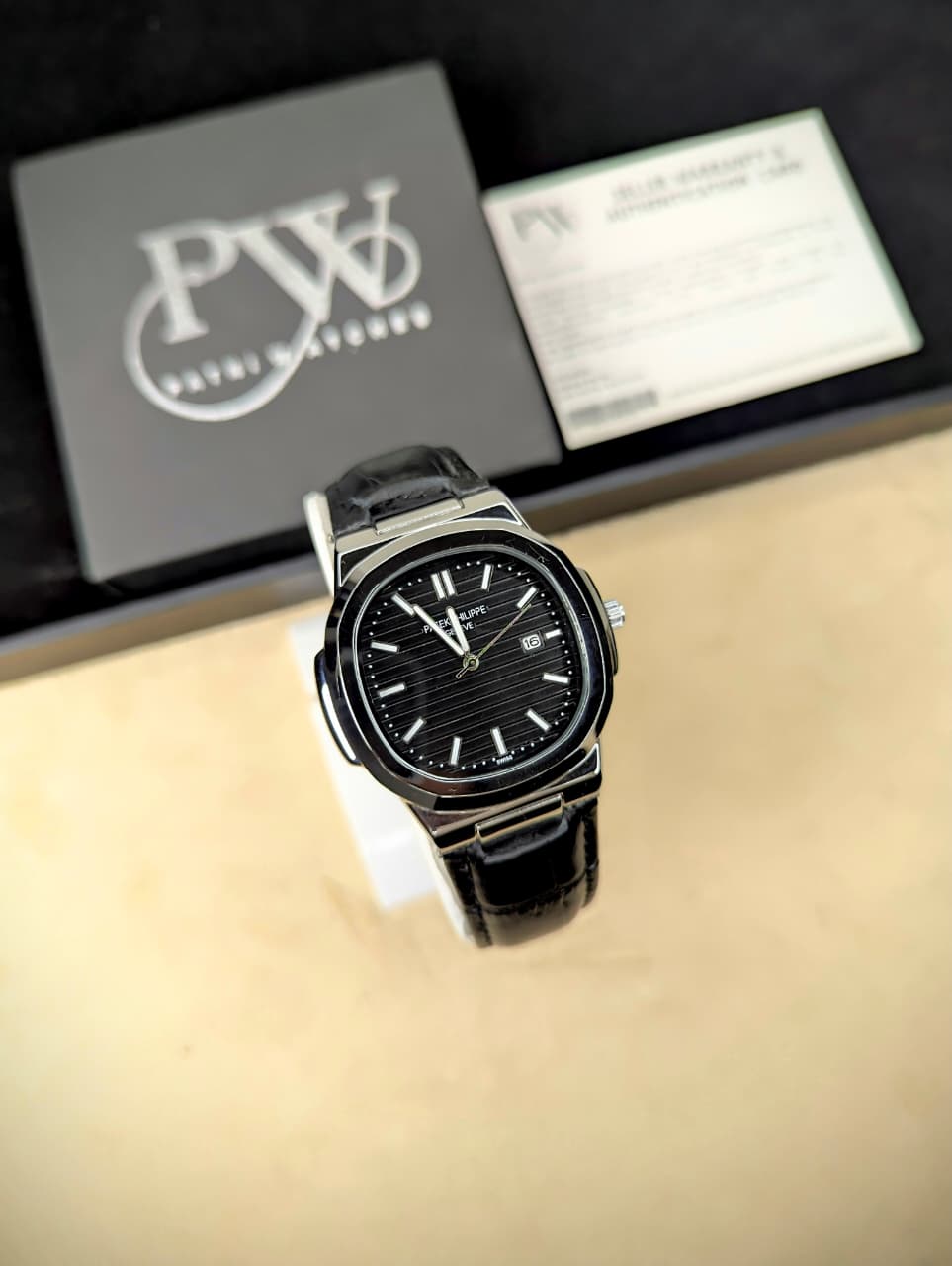 patek philips leather strips