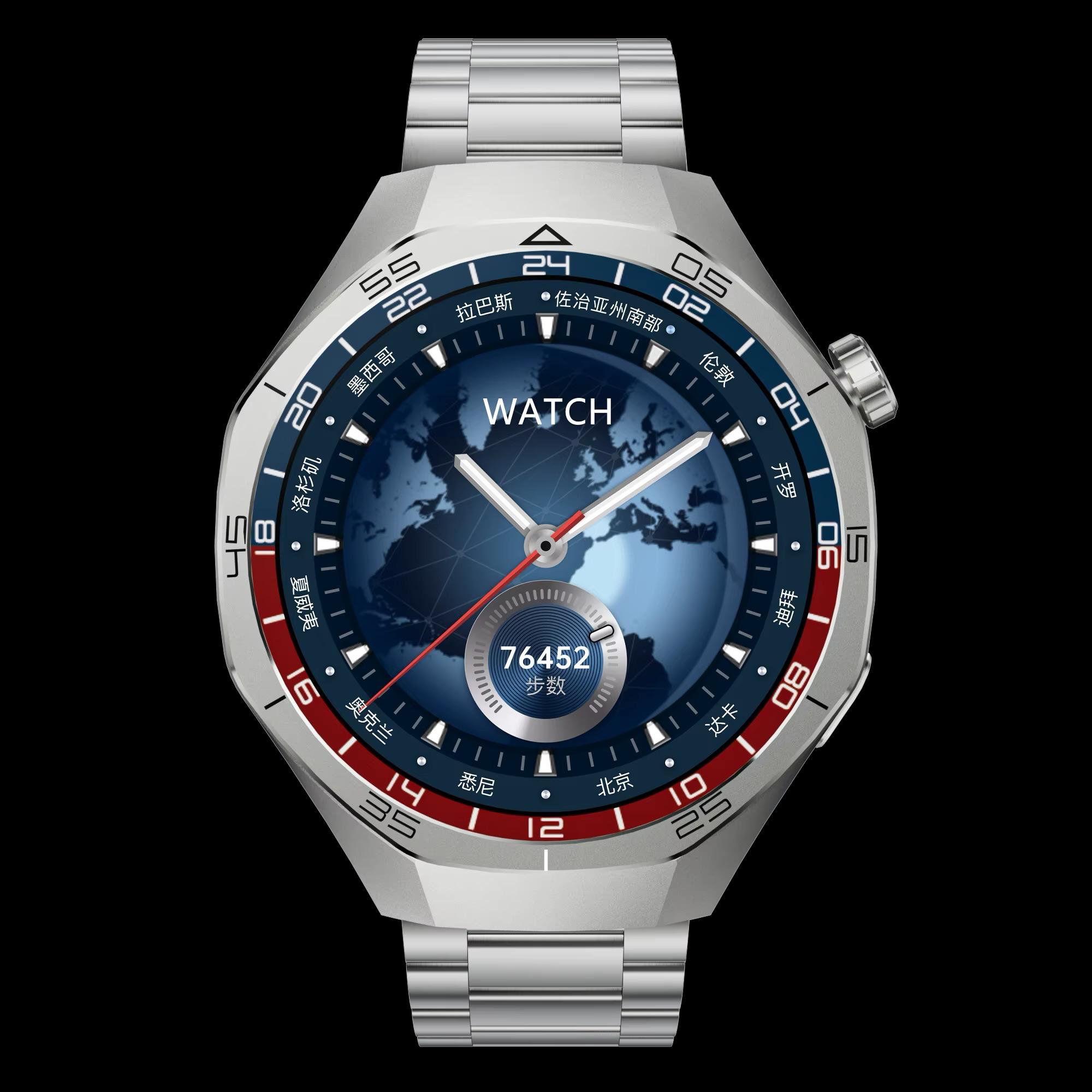 Kalobee America SK40 Smart Watch + 3 Straps