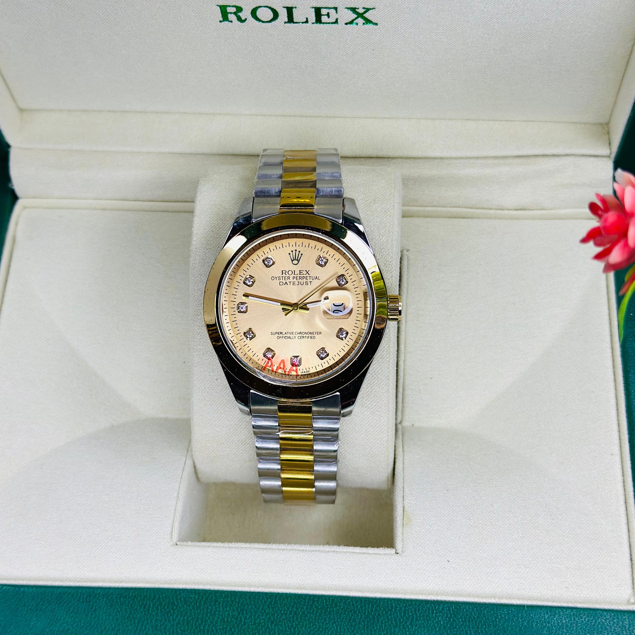 Rolex Style Automatic – Luxury Steel Watch