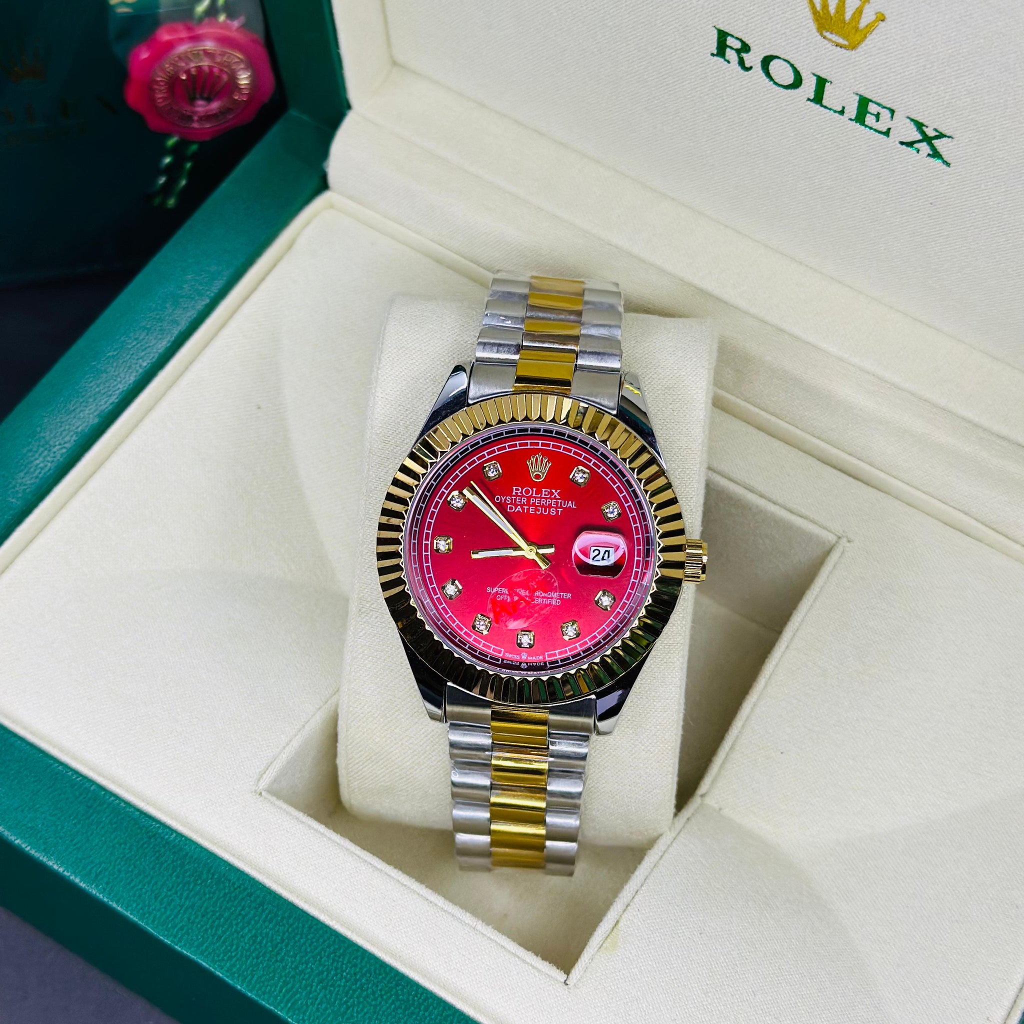 Rolex Style Automatic – Luxury Steel Watch