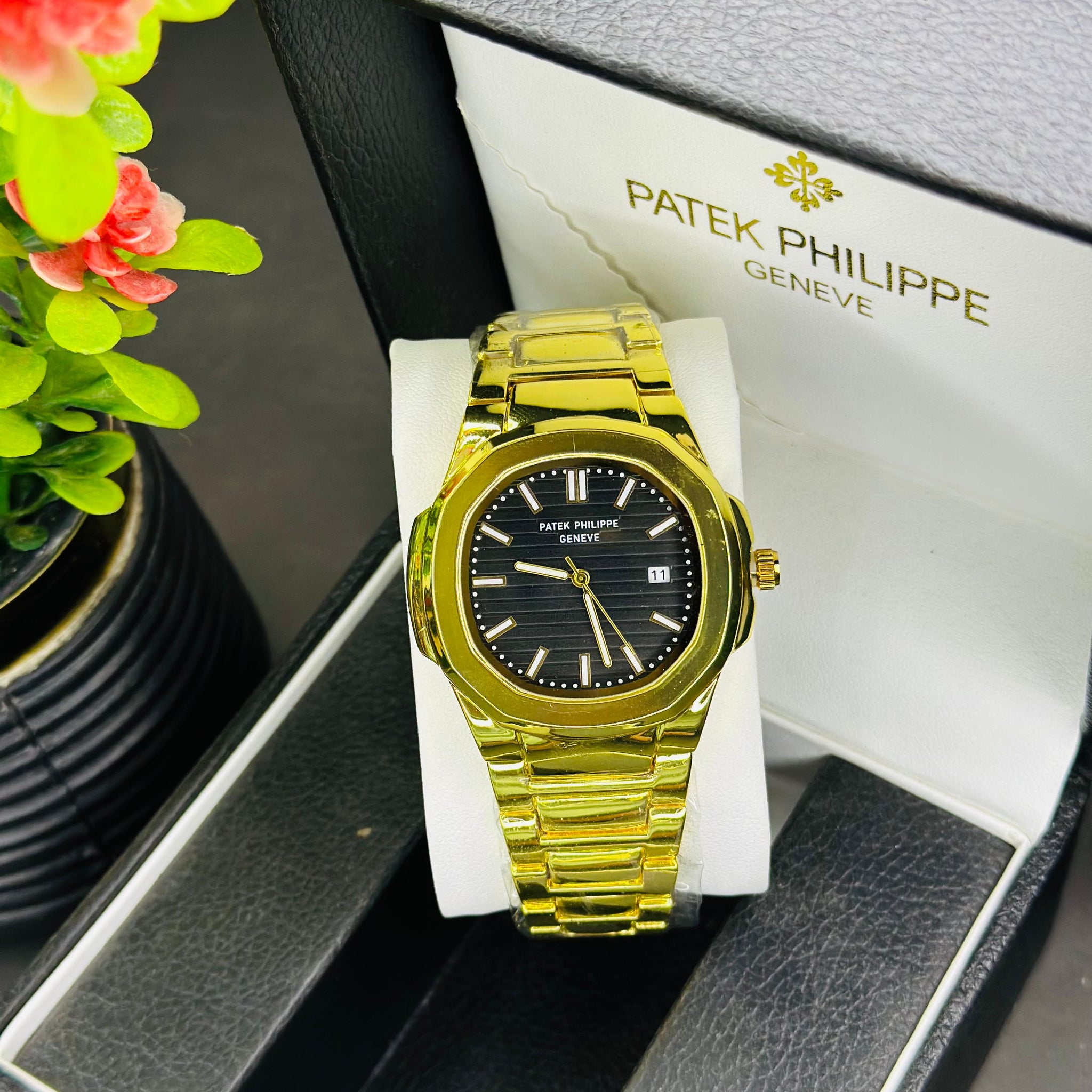 Patek Philippe Style – Luxury Stainless Steel Watch
