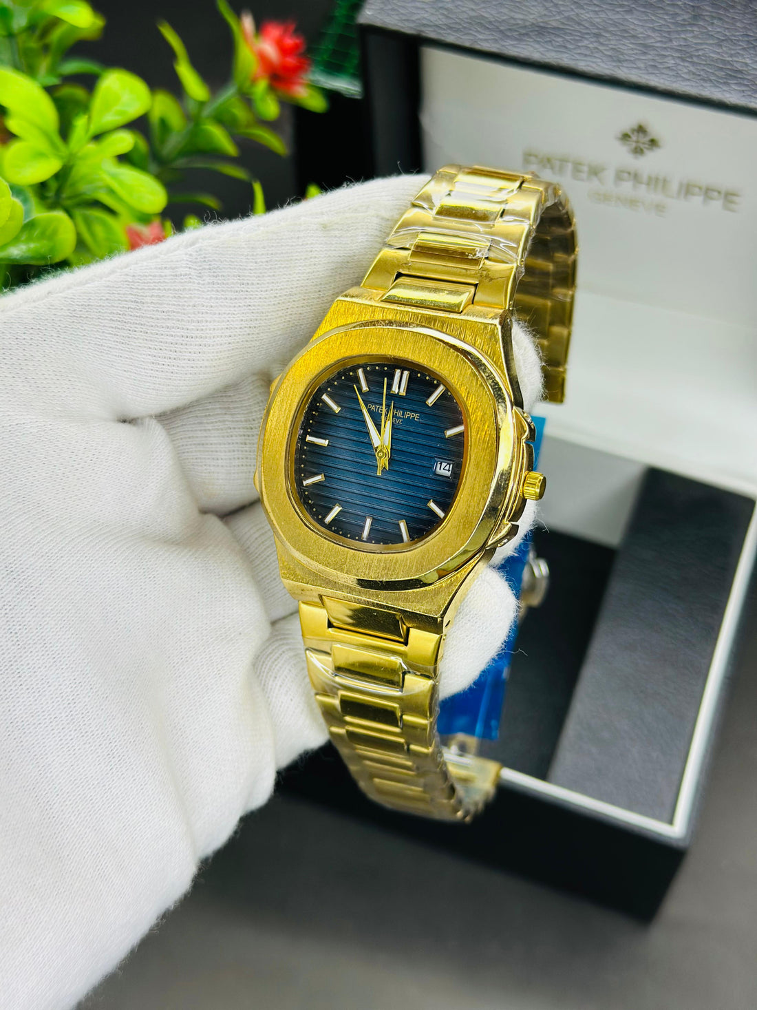 Patek Philippe Style – Luxury Stainless Steel Watch