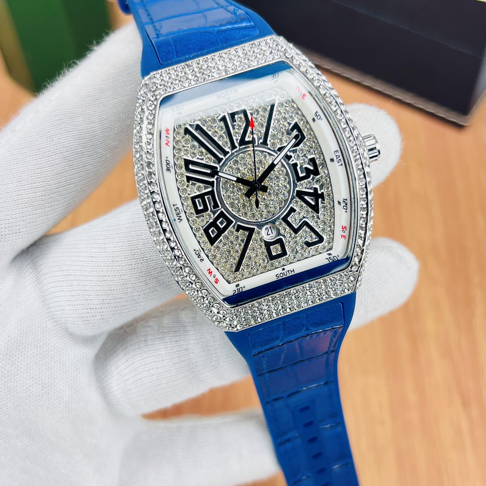 Franck Muller Style – Ice Stone Luxury Watch