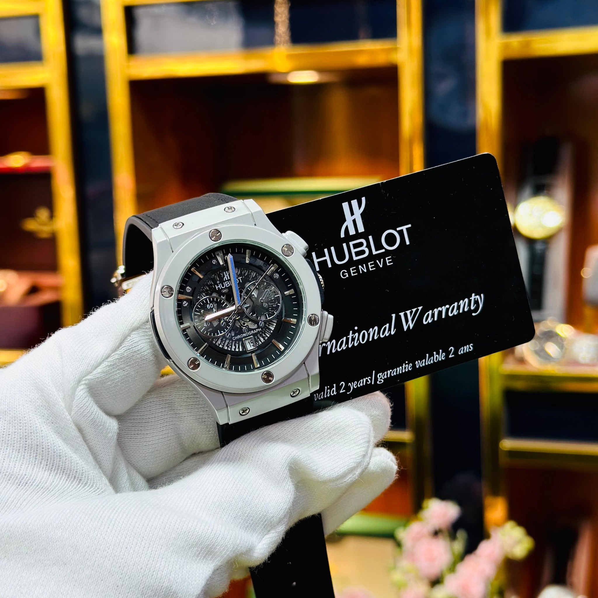 HUBLOT Watch Leather Strap