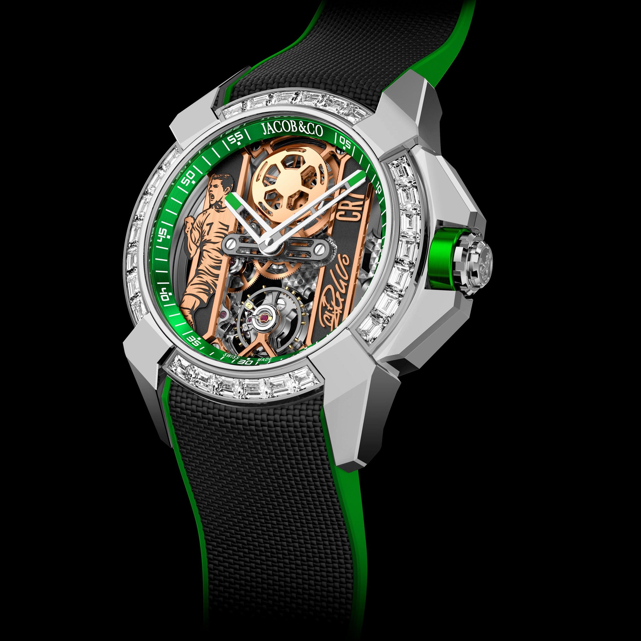 Ronaldo Signature Automatic Super Clone Watch