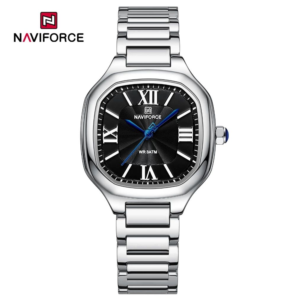 Naviforce Women’s Original Watch – Elegant Stainless Steel Design