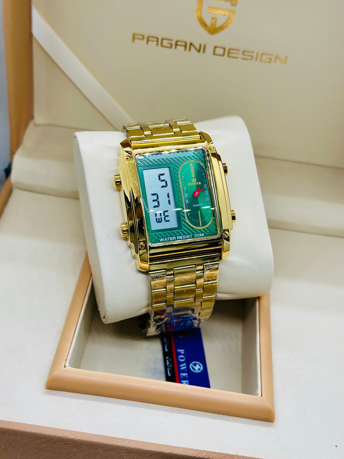 Power Double Time – Waterproof Watch